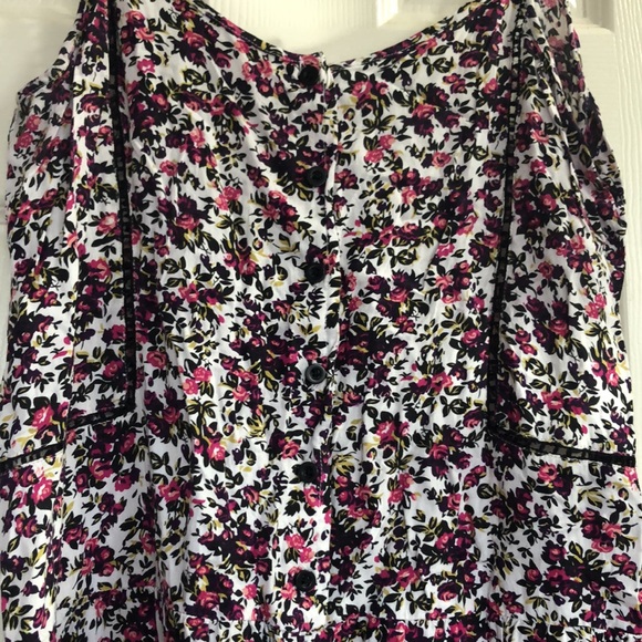Floral mini dress - Picture 2 of 2